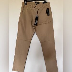NWT Liverpool Men's Khaki Chinos Size 34X34